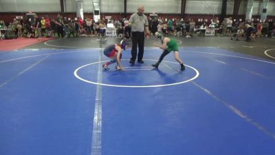 66 lbs Quarterfinal - Adam Albanese, Unattached vs Cannon Mercier, Pursuit