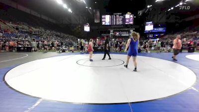 180 lbs Cons 16 #1 - Sophia McKinney, Ohio vs Josslyn Blair, Idaho