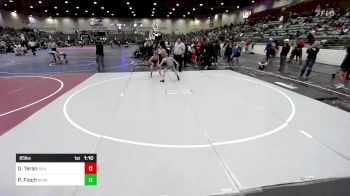 85 lbs Semifinal - Devin Teran, Silver State Wr Ac vs Peyton Finch, Nevada Elite