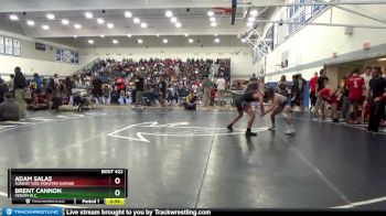 126 lbs Cons. Semi - Brent Cannon, Venom W.C. vs Adam Salas, Sunkist Kids Monster Garage