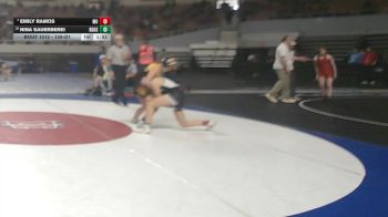 109-D1 Champ. Round 1 - Emily Ramos, Mountain View (Marana) High School vs Nina Sauerberei, Barry Goldwater High School