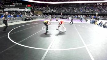 Cons. Round 3 - Breyten Johnson, Kingsbury County vs Gage Jodozi, Parkston
