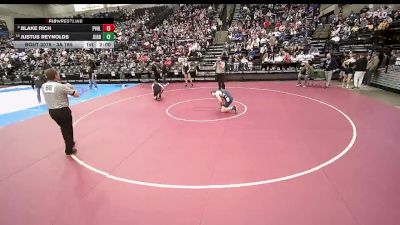 3A 165 lbs Champ. Round 1 - Justus Reynolds, Juab vs Blake Rich, Providence Hall