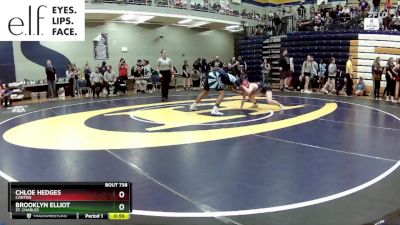 115 lbs. Cons. Round 3 - Brooklyn Elliot, St. Charles vs Chloe Hedges, Canton