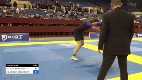 Charles Irvin Edwards III vs Kenneth William Cleveland 2024 Pan IBJJF Jiu-Jitsu No-Gi Championship