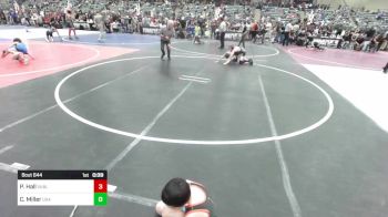 88 lbs Consi Of 8 #2 - Preston Hall, Sublime Wrestling Academy vs Clayton Miller, USA Gold