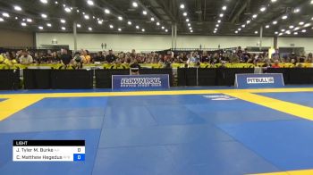 Caden Matthew Hegedus vs James Tyler M. Burke 2024 IBJJF Jiu-Jitsu CON International