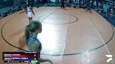 115 lbs Placement (16 Team) - Anela Hokoana, Hawaii vs Vivienne Popadiuc, New Mexico