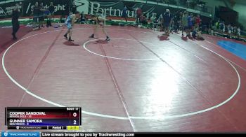 106 lbs Semis & Wb (16 Team) - COOPER SANDOVAL, Nevada GOLD vs Gunner Samora, New Mexico