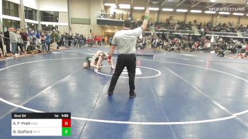 220 lbs Round Of 32 - Aaron Foley-Pratt, Noble vs Bryan Stafford, Springfield