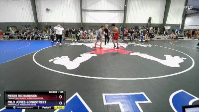 165 lbs Cons. Round 3 - Mekhi Richardson, Thurston County Wrestling Club vs Milo Jones-Longstreet, Marysville Wrestling Club