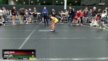 68 lbs Round 6 (8 Team) - Ryan Cies, PA Alliance vs James Dean, Force WC