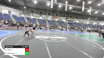 58 lbs Semifinal - Andres Tapia, Grindhouse WC vs Bodhi Thompson, Grandview Wrestling