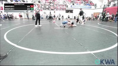 55 lbs Rr Rnd 2 - Everlee Henderson, Standfast vs Mason Gregory, Harrah Little League Wrestling