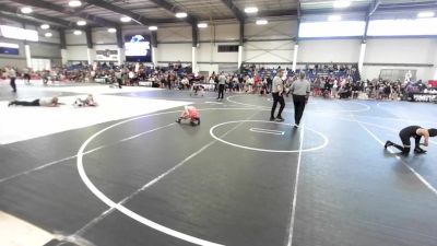 73 lbs Round Of 16 - Luke Armagost, Ajwc vs Alijah Begay, Ganado WC