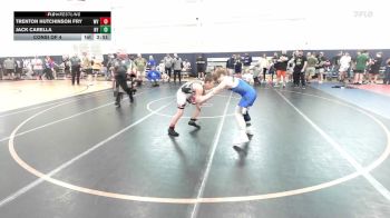 110 lbs Consi Of 4 - Trenton Hutchinson Fry, WV vs Jack Carella, NY