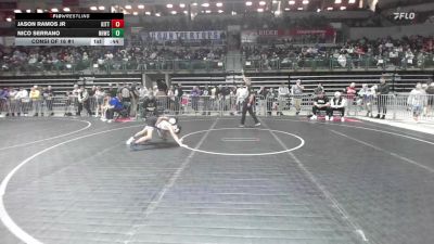 80 lbs Consi Of 16 #1 - Jason Ramos JR, Kittatinny vs Nico Serrano, Nhwc