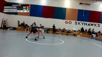 150 lbs Consolation 1st - Remington Jones, McDaniel vs Kiegun Mosqueda, North Marion