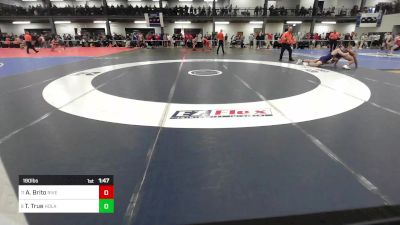 190 lbs Round Of 16 - Aiden Brito, Riverdale-kingsbridge Academy vs Trent True, Holand Patent