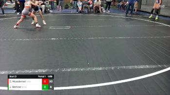 72 lbs Round 6 (8 Team) - Crew Mussleman, U2 Upstate Uprising Blue vs Jake Wehner, Revival Black