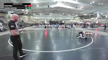150 lbs Quarterfinals (8 Team) - Colin Bull, Soddy Daisy High School vs Hunter Shelton, Greeneville High School