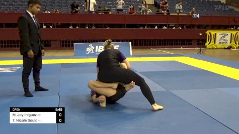 Michelle Joy Iniguez vs Tasha Nicole Gould 2024 Pan IBJJF Jiu-Jitsu No-Gi Championship
