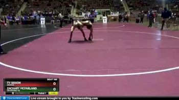 120 lbs Semifinal - Ty Sisson, Hoover vs Zachary Mcfarland, Enterprise HS