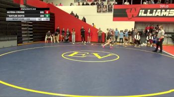 125 lbs Cons. Round 1 - Alyssa Cruise, Midland vs Baylee Boyd, Grinnell