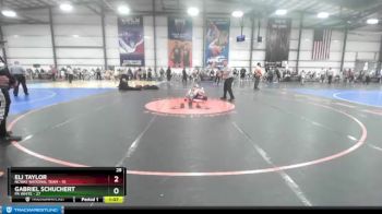 84 lbs Rd# 4- 2:00pm Friday Final Pool - Eli Taylor, NCWAY National Team vs Gabriel Schuchert, PA White