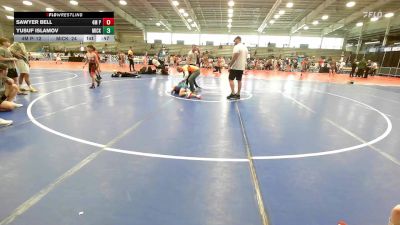 90 lbs Rr Rnd 3 - Sawyer Bell, 4M Power vs Yusuf Islamov, Micky's Minions Blue