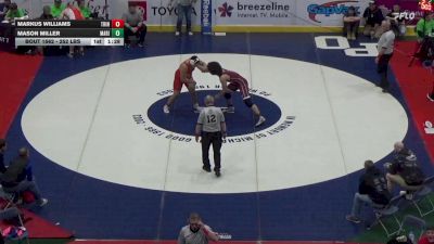 252 lbs Round Of 16 - Markus Williams, Trinity vs Mason Miller, Marion Center