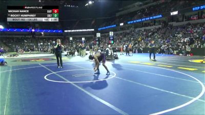 126 lbs Round Of 32 - Michah Nance, Castlemont (OS) vs Rocky Humphrey, Sultana (SS)