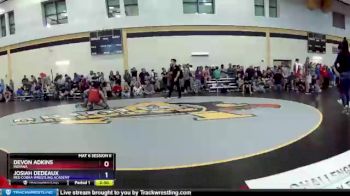 145 lbs Cons. Round 2 - Devon Adkins, Indiana vs Josiah Dedeaux, Red Cobra Wrestling Academy