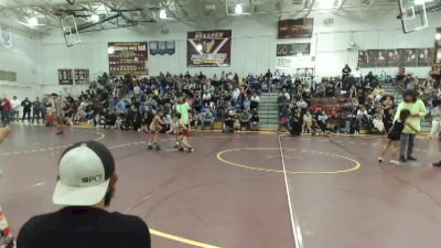 53 lbs Champ. Round 1 - Alyanna Montiel, Washington vs Mario Vela, Moses Lake Wrestling Club