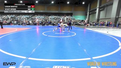 101 lbs Consi Of 16 #2 - Logun Whittle, Gladiator Wrestling vs Wyatt Zipser, Mustang Mat Club