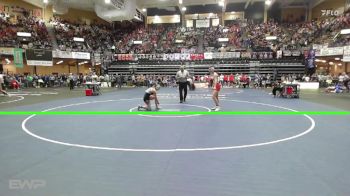 125 lbs Champ. Round 1 - Temprance Northup, Stockton HS vs Bryleigh Rigdon, Caney Valley HS