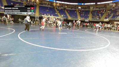 195 lbs 5th Place - Michael Colyer, Altoona vs Brayden Pearson, Tuscarora