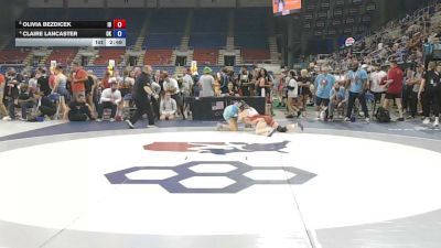 130 lbs Quarters - Olivia Bezdicek, Idaho vs Claire Lancaster, Oklahoma