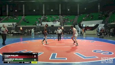 5A 190 lbs Quarterfinal - DaMarkus Williams, Alexandria HS vs Tyson Phillips, Jasper