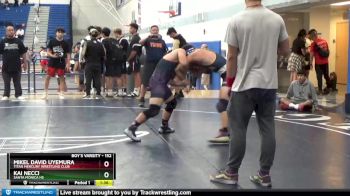 152 lbs 1st Place Match - Mikel David Uyemura, Titan Mercury Wrestling Club vs Kai Necci, Santa Monica Hs