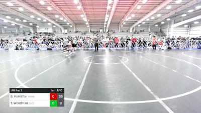 135 lbs Rr Rnd 3 - Blake Hostetter, POWA vs Taner Woodman, Quest School Of Wrestling MS