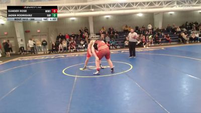 285 lbs Semifinal - Xander Rose, Mile High Wrestling Club vs Jaden Rodriguez, HAWK