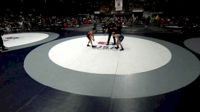 86 lbs Quarters - Elijah Flores, Legacy Wrestling Center vs Maverick Vallotton, Run To Danger Wrestling