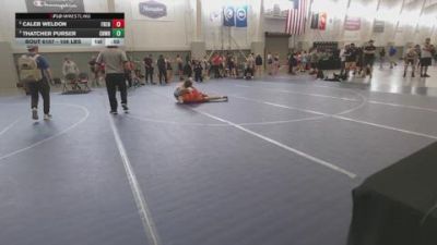 106 lbs 1st Place Match - Caleb Weldon, Frenchtown vs Thatcher Purser, Charger Wrestling