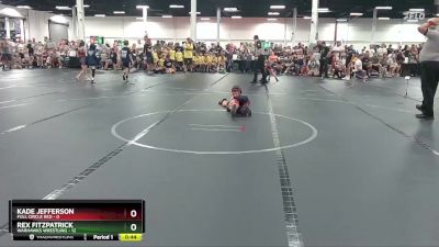 48 lbs Round 1 (6 Team) - Rex Fitzpatrick, Warhawks Wrestling vs Kade Jefferson, Full Circle Red