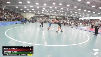 4-215 lbs Cons. Round 1 - Branson James, Eastern View vs Apollo Armour, Warhill