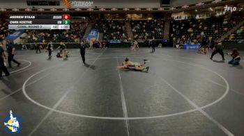 144 lbs Cons. Round 2 - Andrew Staab, Joliet (Catholic Academy) vs Owin Koethe, Iowa City, West
