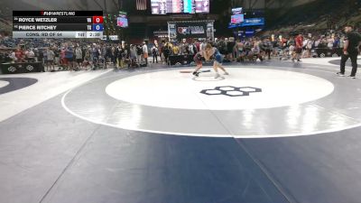 120 lbs Cons. Rd Of 64 - Royce Wetzler, Virginia vs Pierce Ritchey, Texas