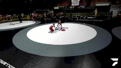 57 kg 3rd Place Match - Makai Van Natta, Hanford Bullpups Wrestling Club vs Camilo Milo Ramirez, Pounders WC