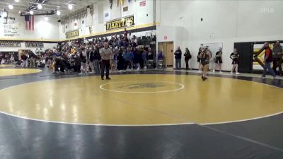 135 lbs 5th Place Match - Wren Brodersen, Solon vs Taylor Hoskins, Center Point-Urbana